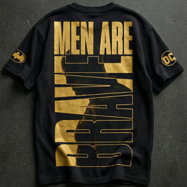 VRTX Shadow Knight: "Men Are Brave" Oversized Tee